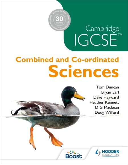 Cambridge IGCSE Combined and Co-ordinated Sciences Boost eBook