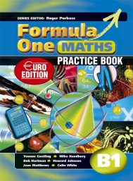 Formula One Maths Euro Edition Practice book B1
