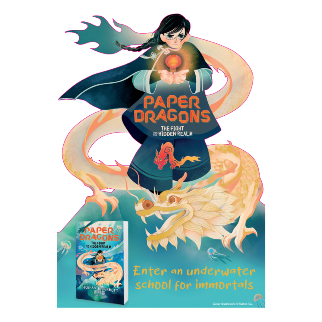 Paper Dragons standee