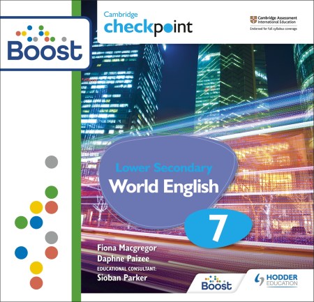 Cambridge Checkpoint Lower Secondary World English Teacher’s Guide 7 with Boost Subscription: Third Edition