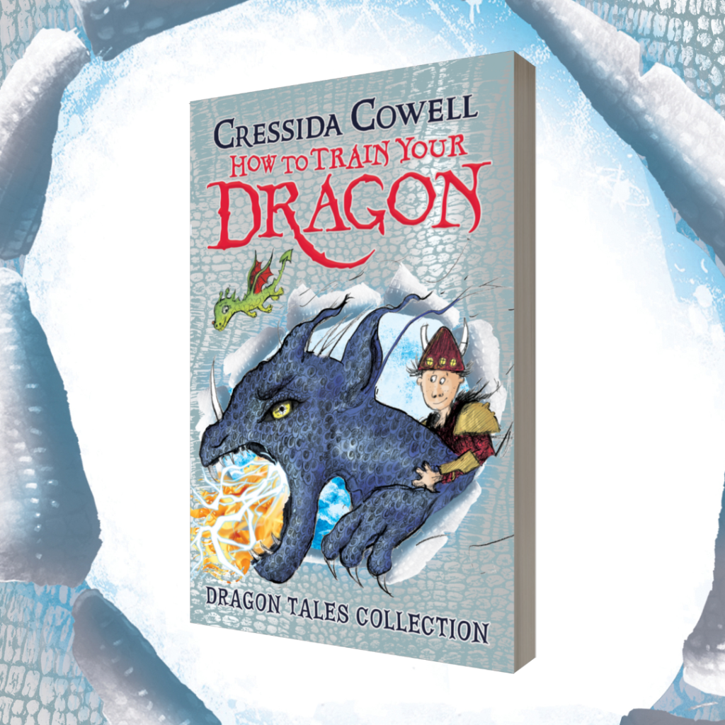 How To Train Your Dragon: Dragon Tales Collection on a designed background