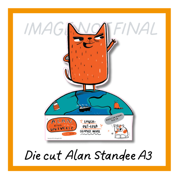 Alan A3 Standee