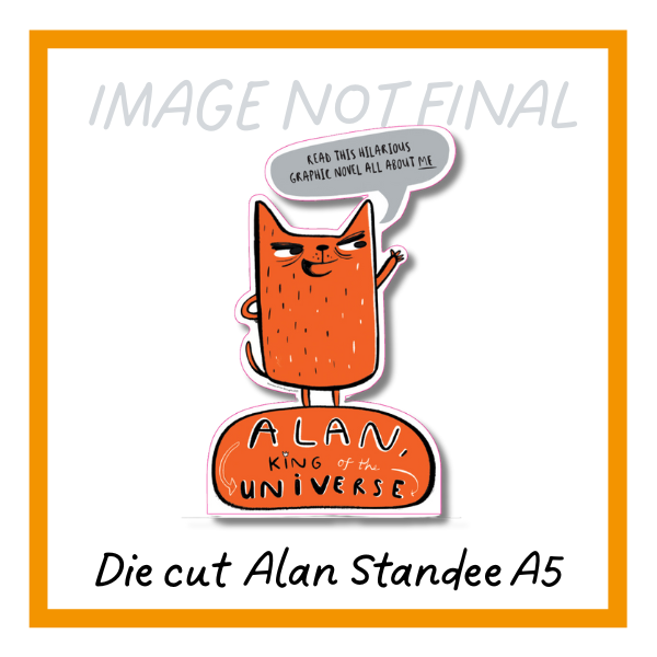 Alan A5 standee