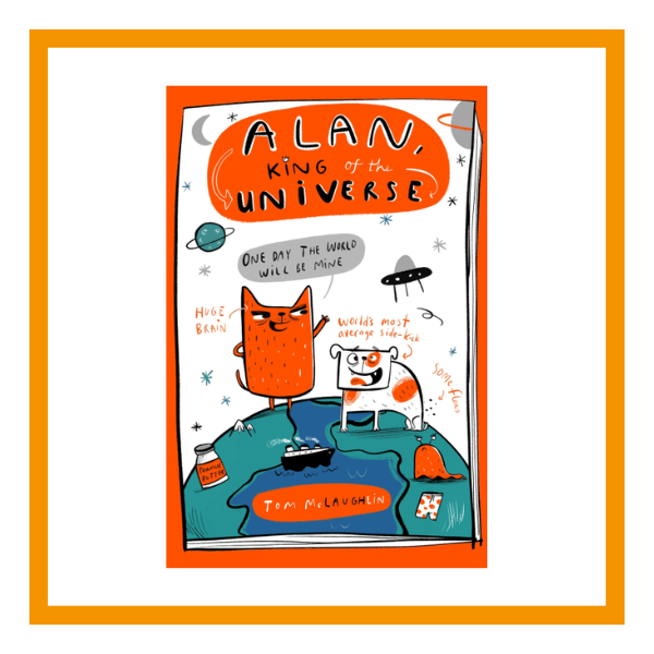 Alan, King of the Universe - Stickers