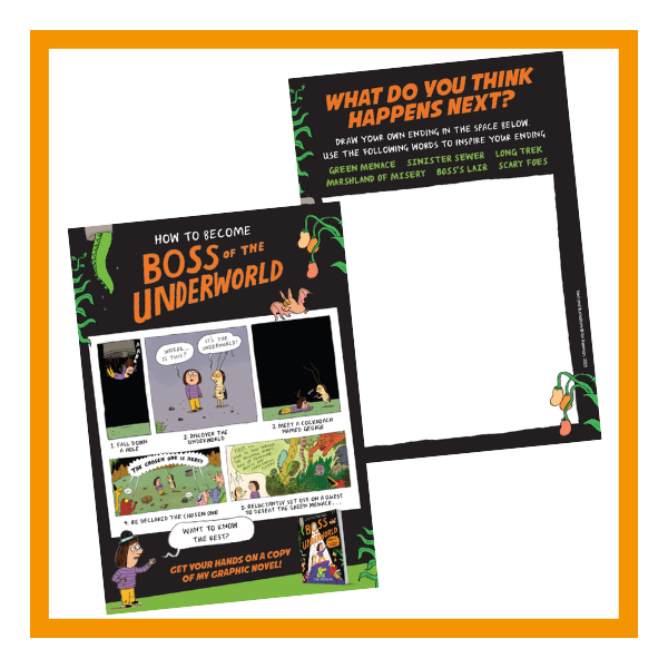 Boss of the Underworld Postcards