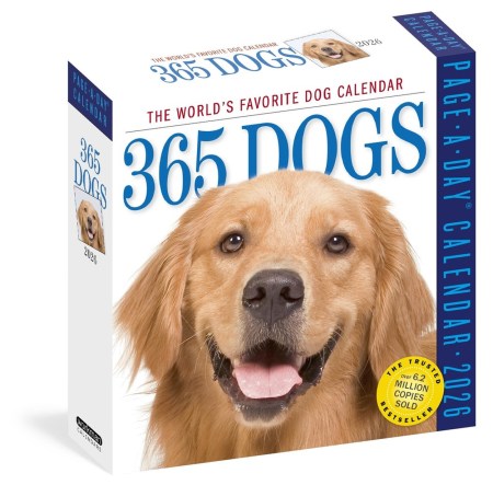 365 Dogs Page-A-Day® Calendar 2026