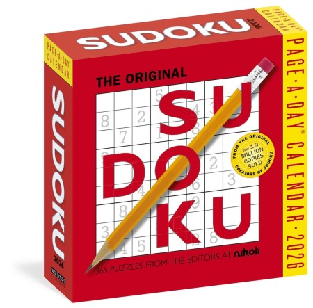 Original Sudoku Page-A-Day® Calendar 2026