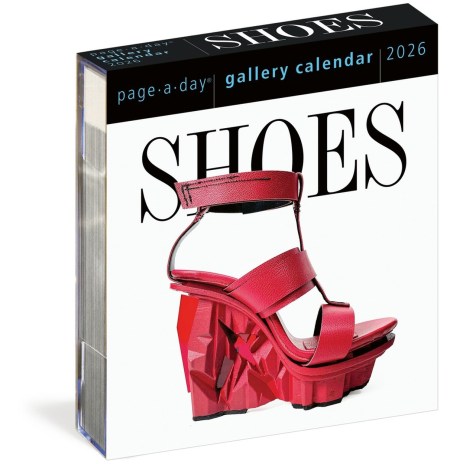 Shoes Page-A-Day® Gallery Calendar 2026