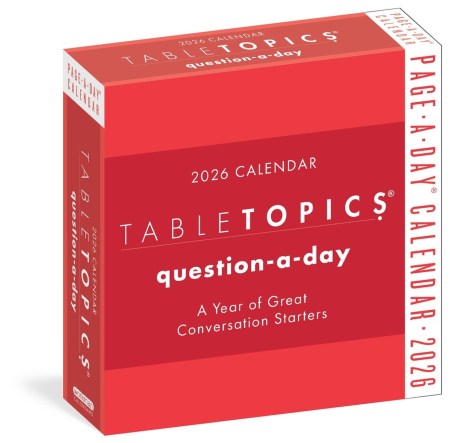 TableTopics Question-a-Day Page-A-Day® Calendar 2026