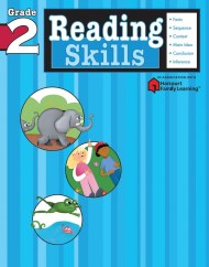 Reading Skills: Grade 2 (Flash Kids Harcourt Family Learning)