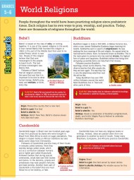 World Religions FlashCharts