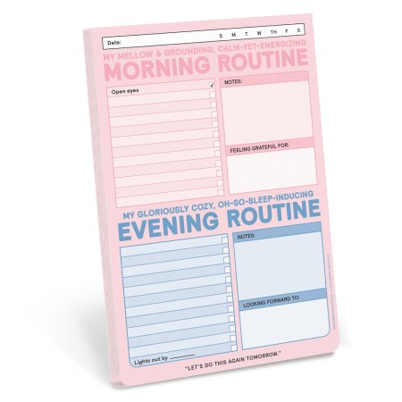 AM/PM Routine Pad – Morning Routine and Evening Routine Tracker Pad
