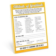 Attitude of Gratitude Nifty Note