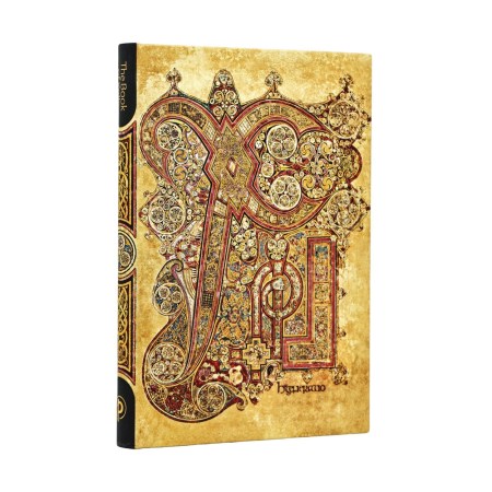 Generatio (The Book of Kells) Mini Lined Hardcover Journal (Elastic Band Closure)