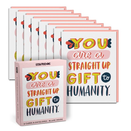 Gift to Humanity Cards Encouragement Cards with Envelopes (Box of 8)
