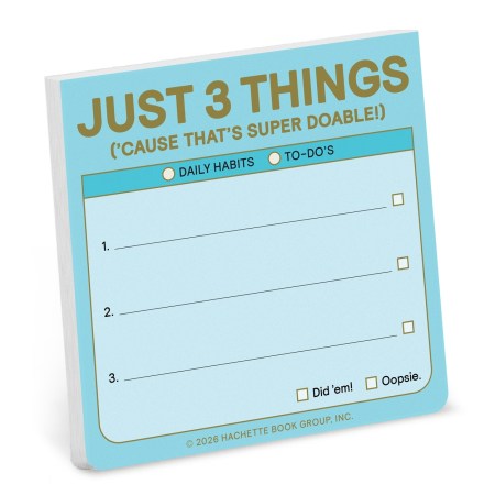 Just 3 Things: Sticky Notes