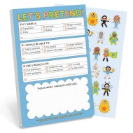 Let’s Pretend! Playtime Pad with Sticker Sheet