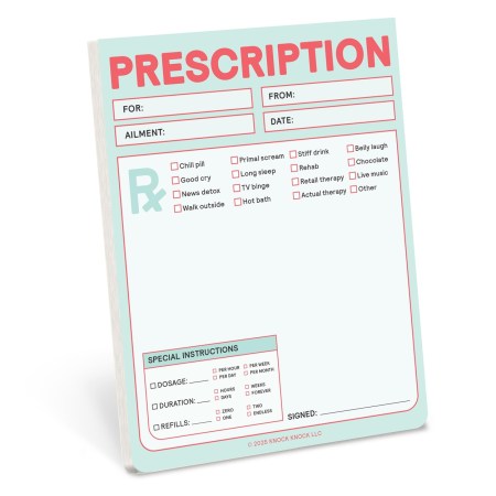 Prescription (Refresh) Nifty Note