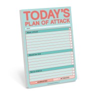 Today’s Plan of Attack Great Big Sticky Note (Pastel Version)