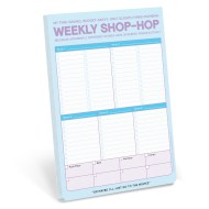 Weekly Shop-Hop Pad with Magnet