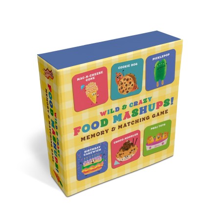 Wild & Crazy Food Mashups! Memory & Matching Game