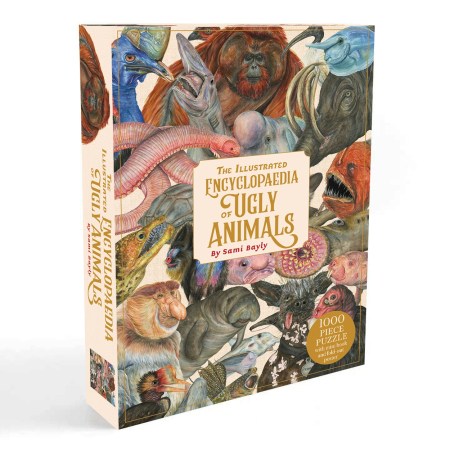 The Illustrated Encyclopaedia of Ugly Animals Jigsaw